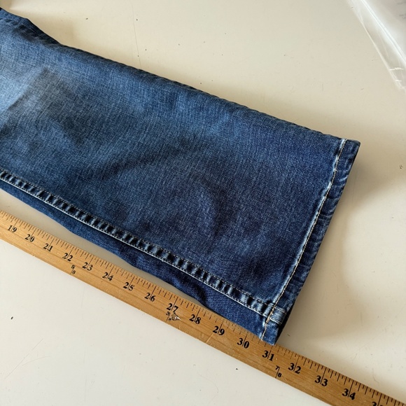 BKE Women's Boot Cut Jeans - Dark Blue - Picture 10 of 12